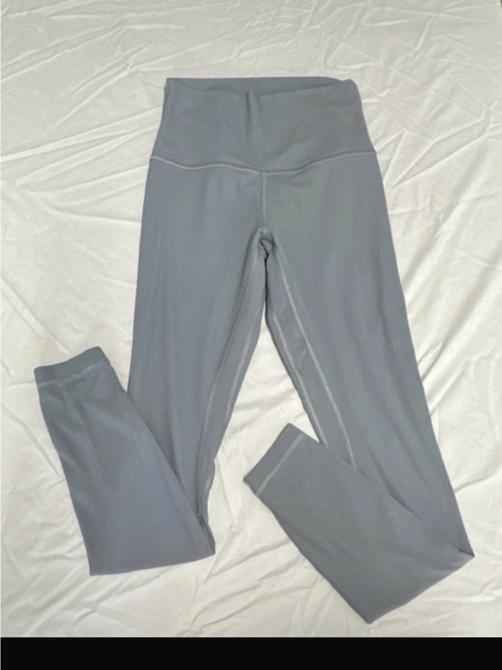 lululemon athletica Light Grey High-Rise Leggings